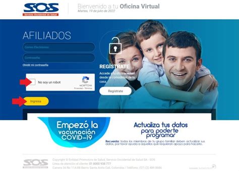 sos comfandi|Portal de autogestión de personas 